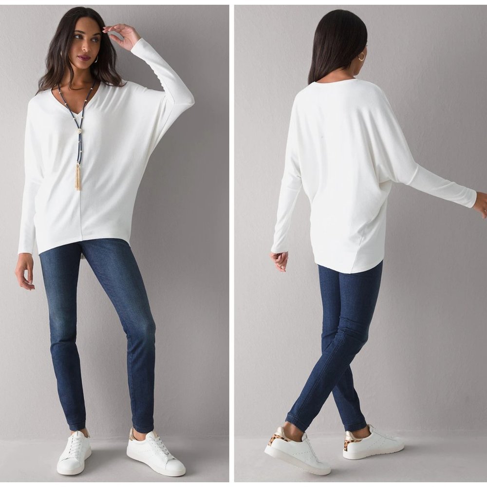 White House Black Market Denim Runway Leggings